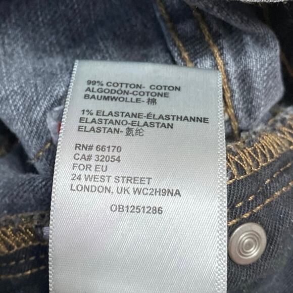 Urban Outfitters BDG Black Washed High Rise Cuffed Denim Jean Shorts Size 26 - Picture 5 of 5